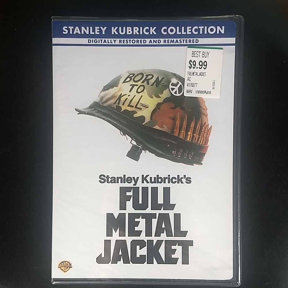 Factory Sealed Full Metal Jacket DVD Digitally Restored/Remastered edition